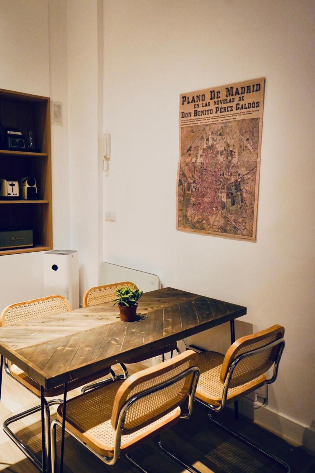 Ferienwohnung Unique Nyc Style Loft In The Heart Of Madrid Exterior foto
